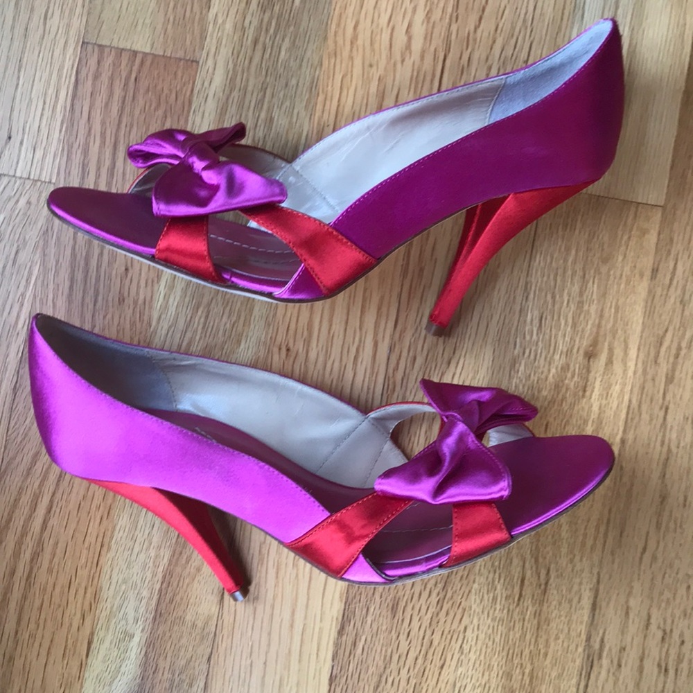 Kate Spade Pink and Red Heels